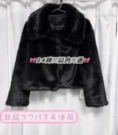 MIIA ショート丈フェイクファーコートのサムネイル