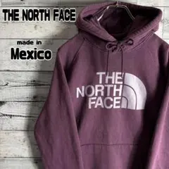 【メキシコ製】ザノースフェイス　スウェットパーカー　プルオーバー　ビッグロゴ