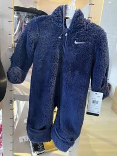 62-68cm ベビー ナイキ もこもこ カバーオール ベビー服 ロンパース