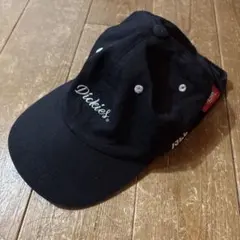 早い者勝ち！Dickies ブラック キャップ57〜59cm