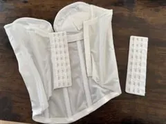 ホワイト コルセット ブライダルインナーC70