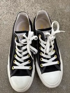Converse All Star ローカット ブラック ゴールドのサムネイル