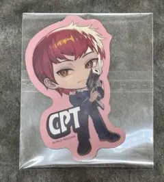 Crazy Raccoon cpt ステッカー