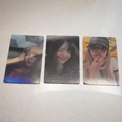 BLACKPINK タレントカード　トレカ リサ　 3枚セット