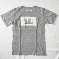 Sサイズ PIGALLE Tシャツ ボックスロゴ グレーのサムネイル