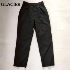 グラシア テーパードパンツ ブラック 黒 無地 シンプル カジュアル 古着 L