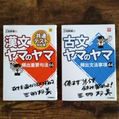 漢文ヤマのヤマ　古文ヤマのヤマ　２冊セット