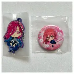 ブルーロック 千切豹馬 缶バッジ くら寿司 ガチャ でふぉラバ ラバスト