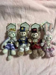 ステラルー　くるみ割り人形　ぬいぐるみバッチ ダッフィー&フレンズ ステラ・ルーぬいぐるみバッジ（くるみ割り人形）| キャステル