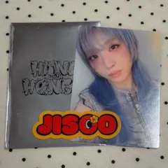 HANA JISOO トレカ ランダムフォトカード ステッカーセット ファンミ