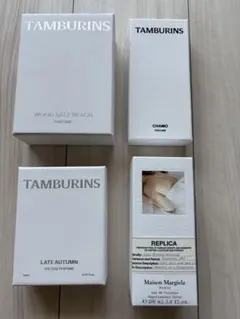 TAMBURINS 香水空箱　CHAMO.WOODSALTBEACH他全４種
