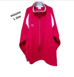 Mizuno レッド ジップアップジャージのサムネイル