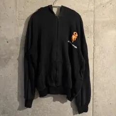 グッドイナフ GOODENOUGH ジップアップ パーカー ブラック