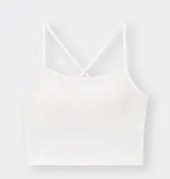 新品未着用　タグ付き　ブラフィール2WAY クロップドキャミソール