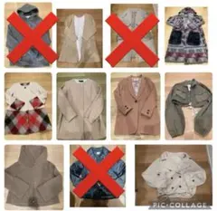 レディース　コート　ジャケット　まとめ売り　8点