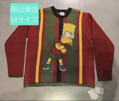 THE SIMPSONS バートデザイン ニット（ワインレッド／Mサイ