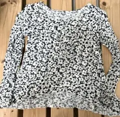 Old Navy 小花柄 長袖カットソー 120 130 S 6/7