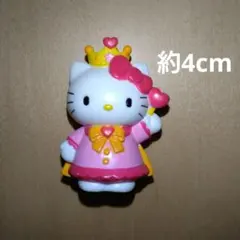 ハローキティ 王冠　マスコット 約4cm　マント　オレンジ　ピンク　サンリオ