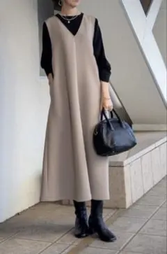 BEARDSLEY ダンボールジャンスカ モカ