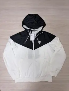 Nike ナイキ メンズ ブラック×アイボリー 軽量 メッシュ裏地 ジャケット