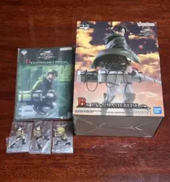 一番くじ進撃の巨人 リヴァイ MASTERLISE フィギュア&ビッグアクスタ