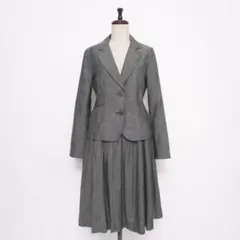 美品 マーガレットハウエル セットアップスーツ グレー サイズ2*LD436