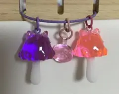 【キャンディ】めんだこ レジン チャーム ハンドメイド