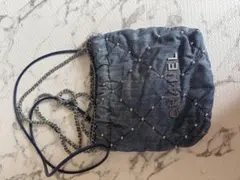 コメ必須CHANEL25デニム チェーンショルダーバッグ ジェニーちゃん 