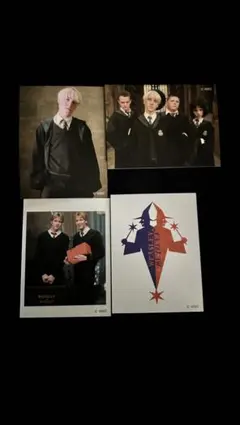 ハリーポッター　ステッカーセットコレクション　マルフォイ　フレッド　ジョージ