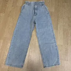 daily pants ライトブルーデニムパンツ