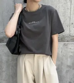 【select MOCA】フロントロゴプリントTシャツのサムネイル