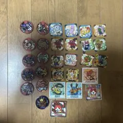 妖怪ウォッチメダル　11枚セット　妖怪ウォッチステッカー　19枚セット