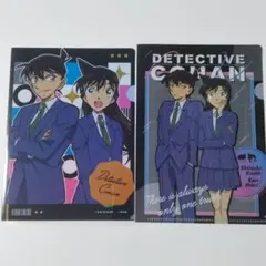 名探偵コナン クリアファイル 工藤新一 毛利蘭 2枚セット