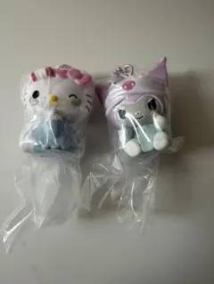 サンリオキャラクターズGRWMマスコットチャーム クロミとハローキティのセット