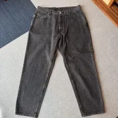 BEAMS HEART ブラックデニムパンツ Lサイズのサムネイル