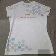 asics TOKYO MARATHON 2012 Tシャツ Mのサムネイル