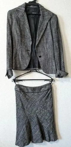 COMME CA ISM グレー セットアップ スーツ　L