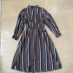 OLIVE des OLIVE ストライプロングワンピース