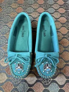 MINNETONKA ターコイズ モカシン - メルカリ