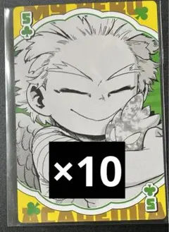ヒロアカ　ホークス　トランプ　10枚
