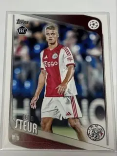 Topps Sean Steur RC AFC Ajax