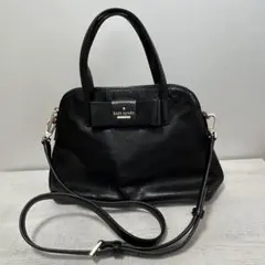 ケイトスペード ショルダーバッグ 2way レザー ブラック 黒