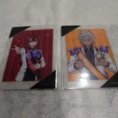 【新品未使用】Disney ツイステ クリアカードセット(リドル&ジャック)