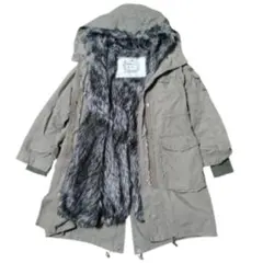 AS KNOW AS DE BASE ミリタリー モッズコート 2WAY