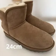 ムートンブーツ ブラウン レディース　24cm