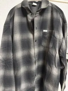 CALTOP オンブレチェックシャツ