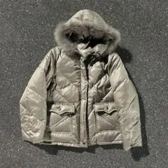 ファーダウン 短丈 00s archive 平成 ギャル 光沢 お兄系 y2k