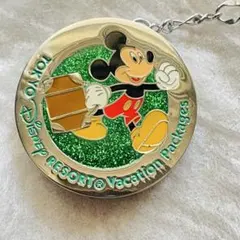 ミッキーマウス　ディズニー チャーム　バッグホルダー　キーホルダー