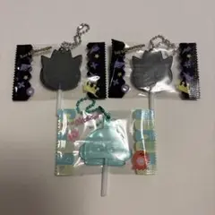 サンリオ　キャンディチャーム　バツ丸×2・ハンギョドン　3個セット