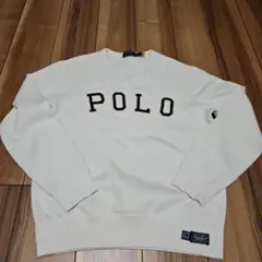 【美品】POLO RALPH LAUREN スウェット ホワイト